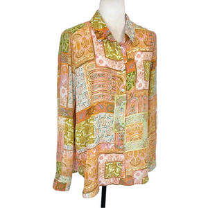 Rose & Olive patchwork blouse